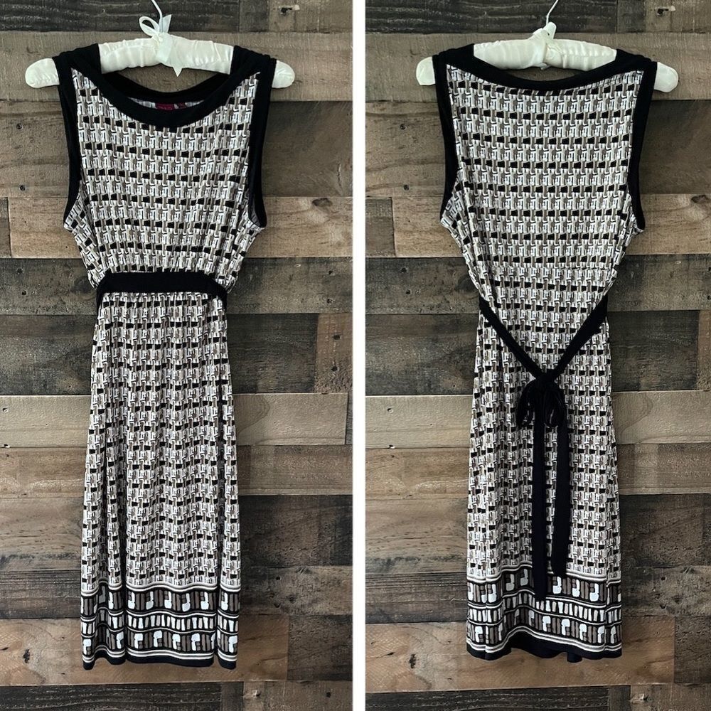 212 Collection Women’s Printed Sleeveless Dress Size Large